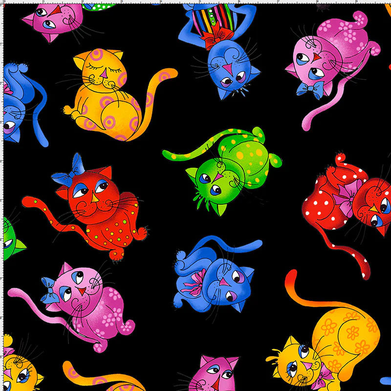 COOL COLORFUL CATS
