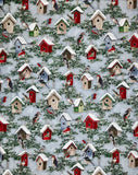 HOLIDAY BIRD HOUSES 7596