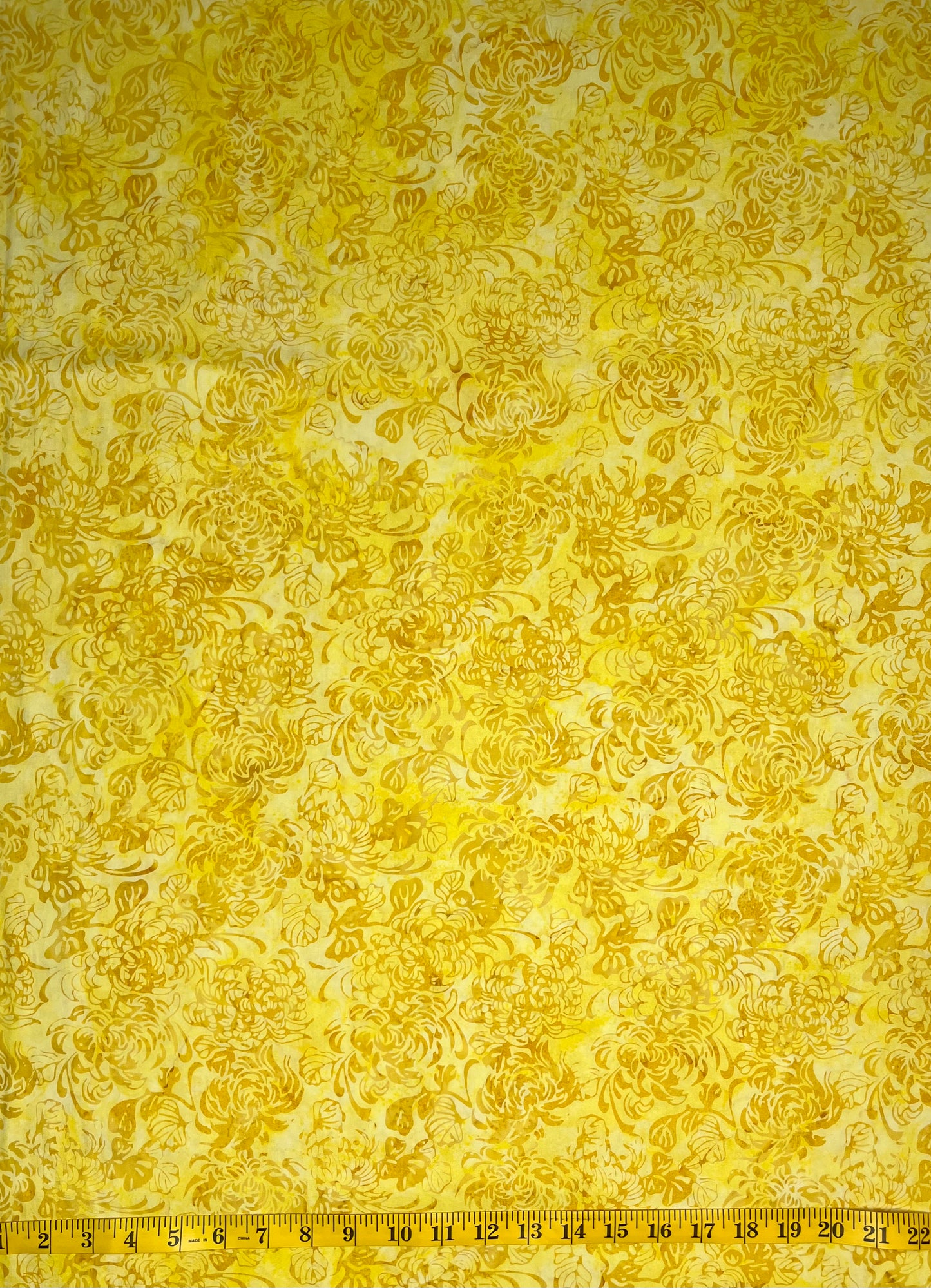 121412190 YELLOW FLORAL