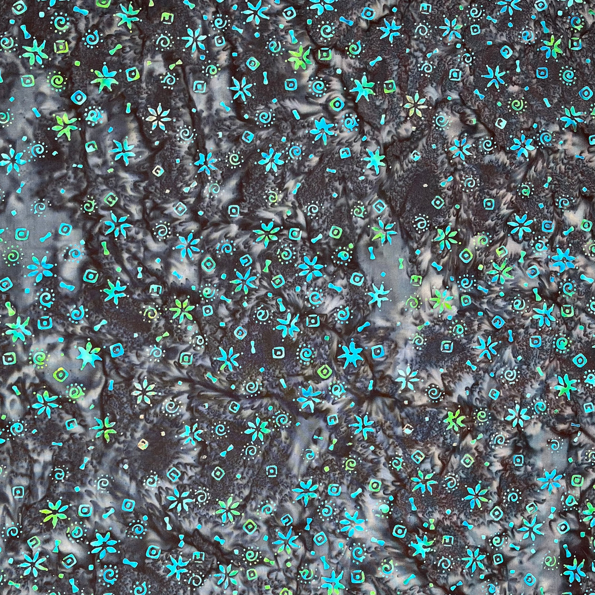 AVL4206 BLUE & BLACK BATIK