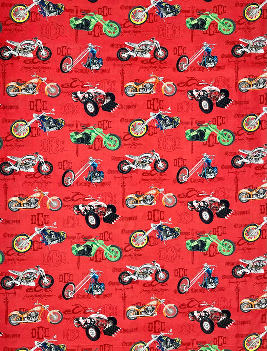 MOTORCYCLES RED 10640