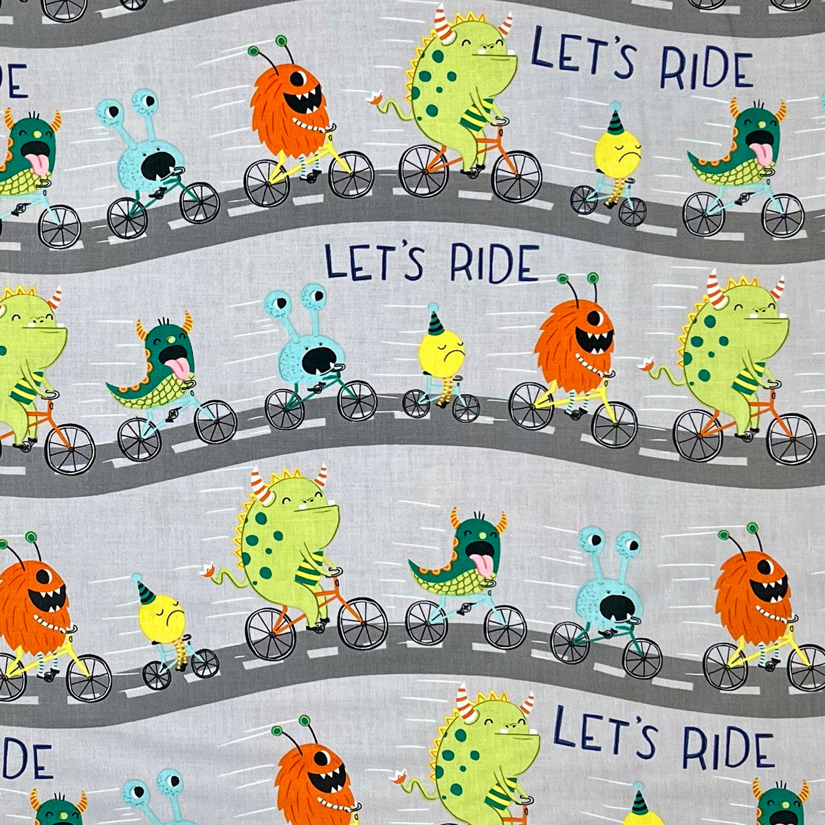 SUPER BAD MONSTERS Y2295-62 BOARDER PRINT
