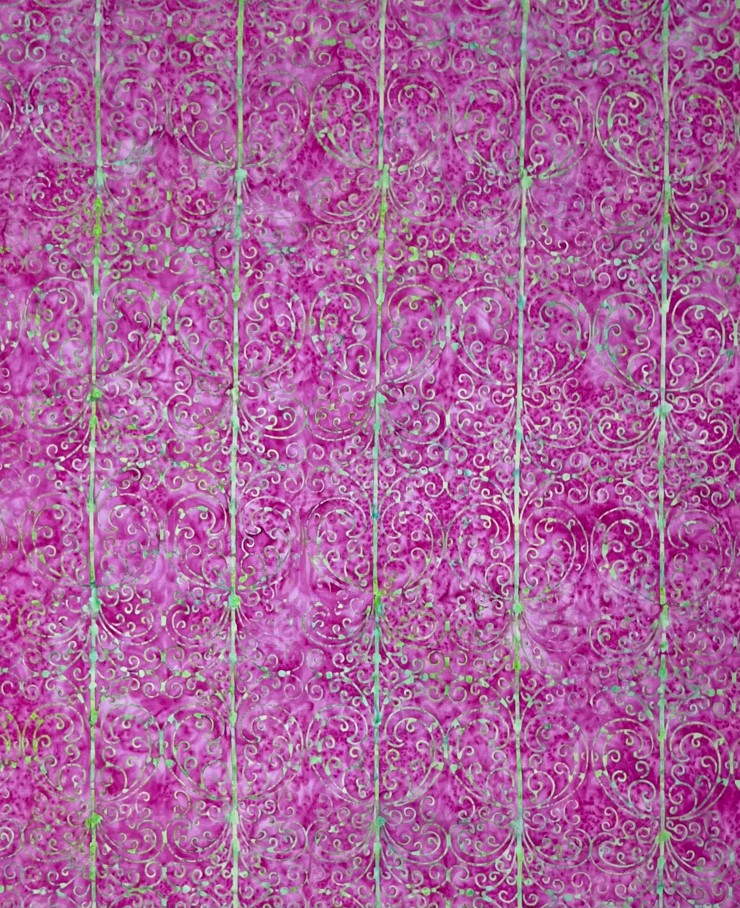GARDEN PARTY GAZEBO 4210-416 CHERRY LIME BATIK