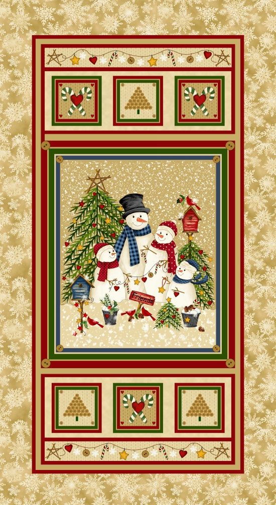 WINTERLY WONDERFUL R255310-188 PANEL