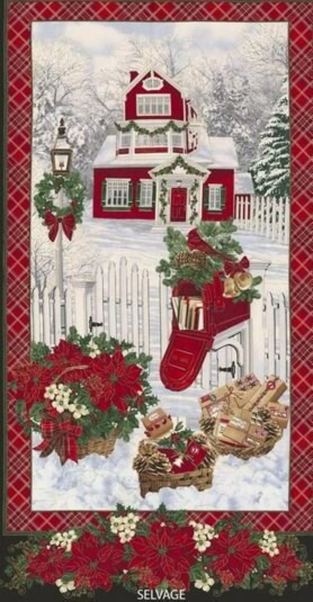 HOLIDAY SNOW 4987 PANEL