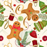 28908-E HAPPINESS IS HOMEMADE XMAS GINGERBREAD MEN