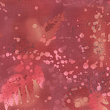 00528-HH CLAY RED FOSSIL FERN