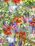 PATRIOTIC GARDEN C7254-MULTI