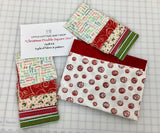 "CHRISTMAS DOUBLE SQUARE STAR" QUILT KIT