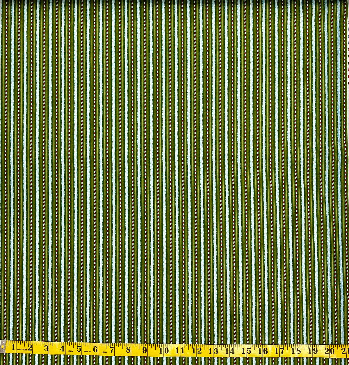 00530-G GREEN STRIPE