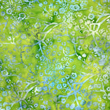 KH07-01 GREEN/BLUE FLORAL