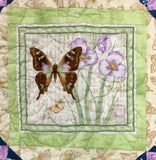 SPRING BUTTERFLIES FINISHED QUILT