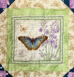 SPRING BUTTERFLIES FINISHED QUILT