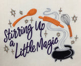 A LITTLE KITCHEN MAGIC TEA TOWEL