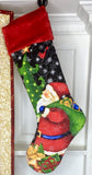 25 DAYS TIL CHRISTMAS STOCKING PANEL
