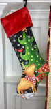25 DAYS TIL CHRISTMAS STOCKING PANEL