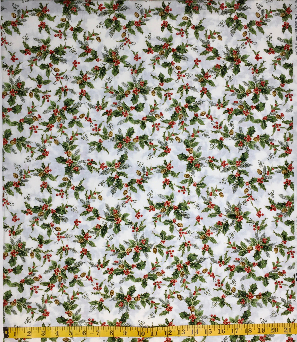 CHRISTMAS ELEGANCE 74175-223 HOLIDAY HOLLY