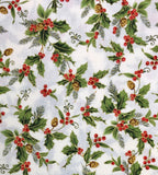 CHRISTMAS ELEGANCE 74175-223 HOLIDAY HOLLY