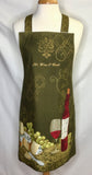 IT'S WINE O CLOCK APRON