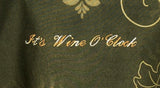IT'S WINE O CLOCK APRON