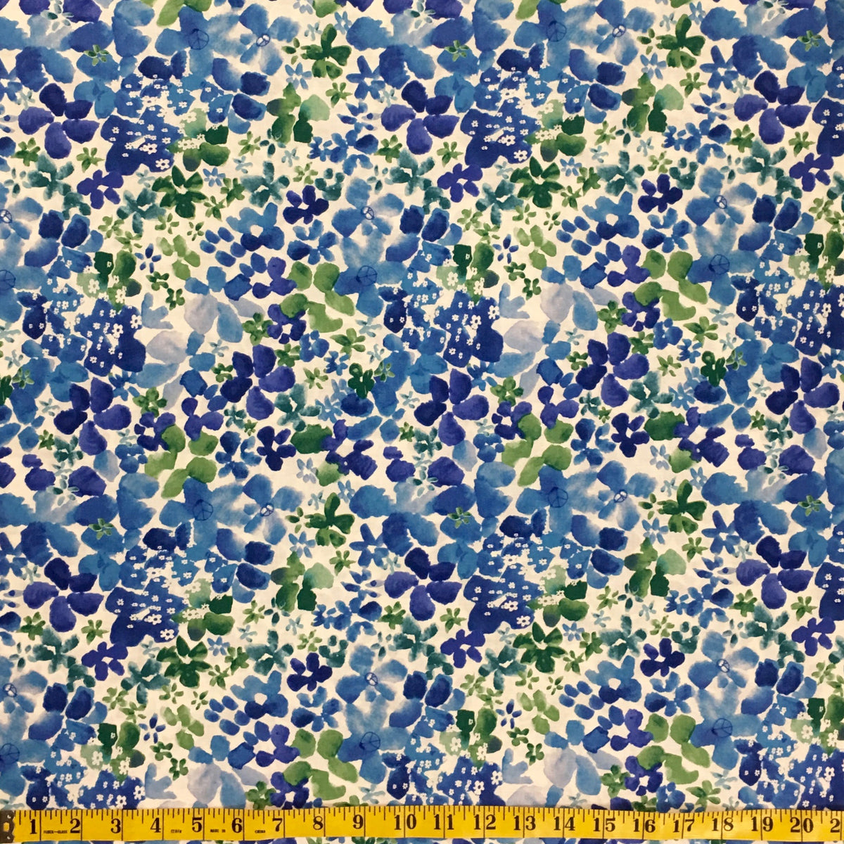 BLOOM-33 BLUE FLORAL
