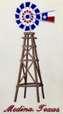 WINDMILL EMBROIDERED TEA TOWEL