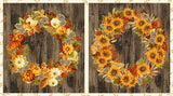 AUTUMN BEAUTIES METALLIC 19314P-191 WREATHES