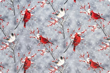DIGITAL CUDDLE CARDINAL SPARROW SILVER