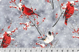 DIGITAL CUDDLE CARDINAL SPARROW SILVER