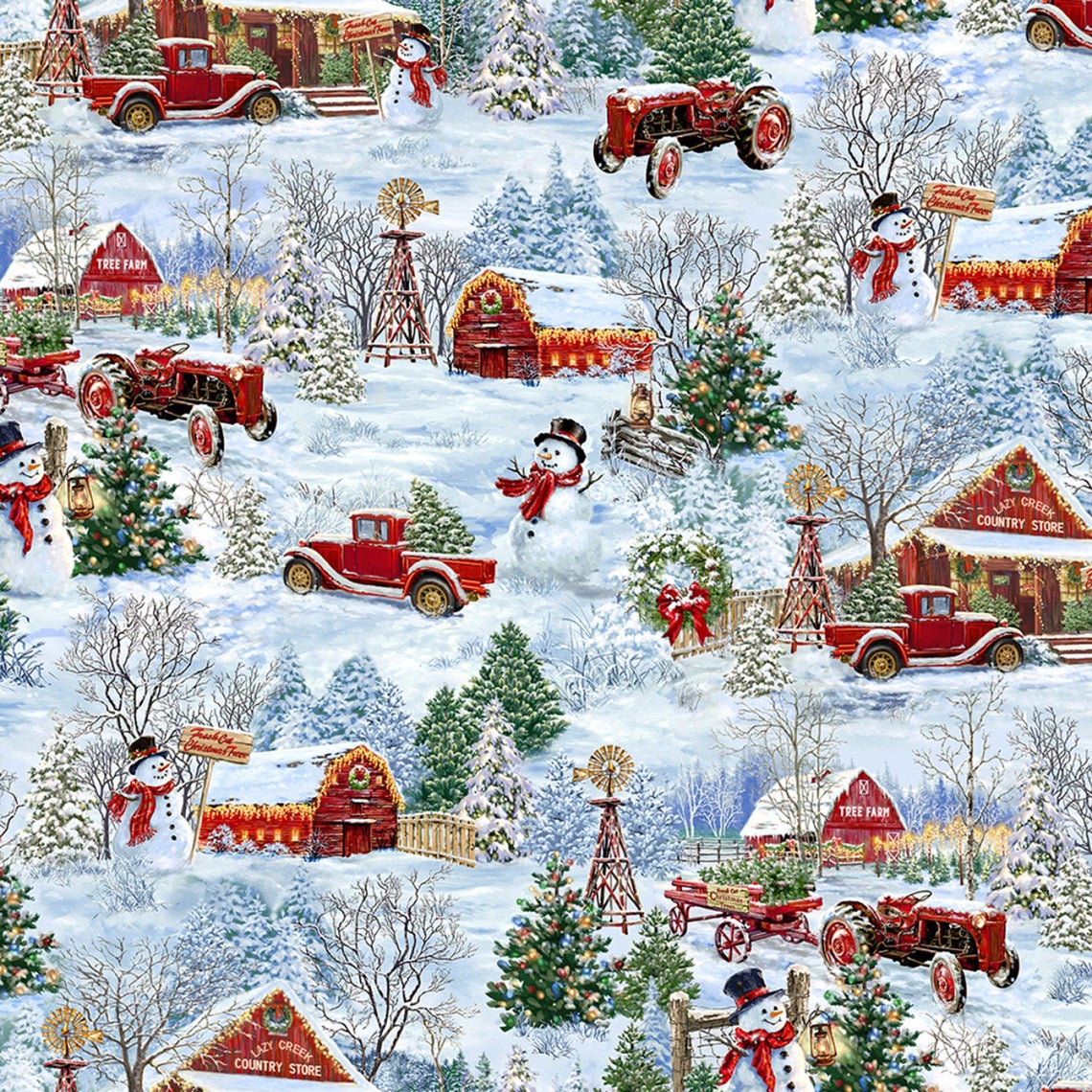 COUNTRY CHRISTMAS C7592 MULTI