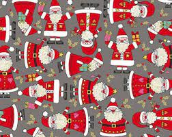 FESTIVE SANTA 2120-1 GRAY