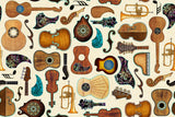 FINE TUNING 26847-E TOSSED INSTRUMENTS TAN
