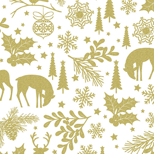HOLIDAY SPARKLE - HOLIDAY FOREST IVORY