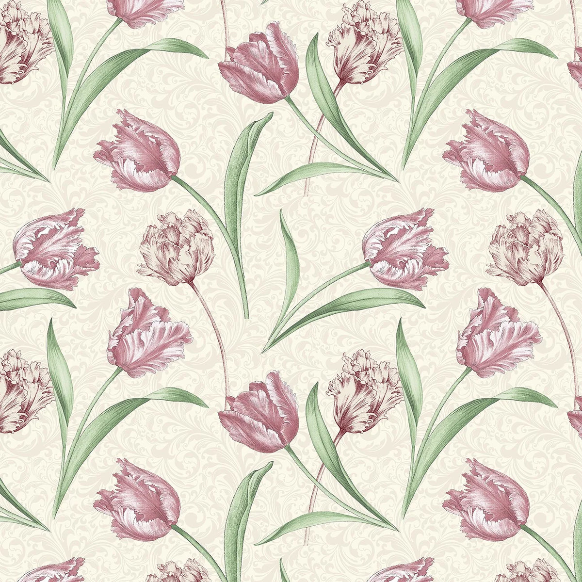 EVEYLN'S ETCHED TULIPS 13132-07 TOSSED