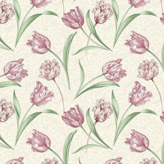 EVEYLN'S ETCHED TULIPS 13132-07 TOSSED
