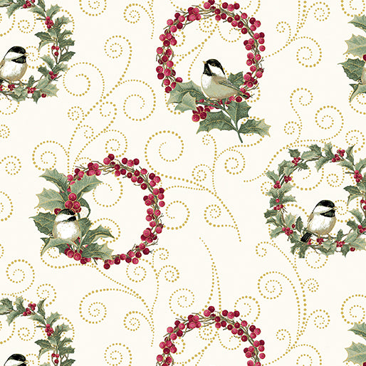 A FESTIVE MEDLEY CHICKADEES