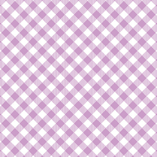 ENJOY THE RIDE PURPLE GINGHAM