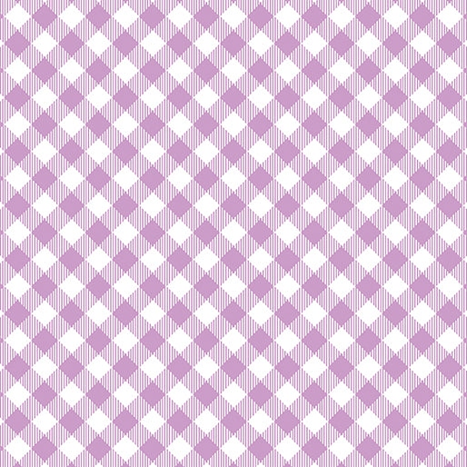 ENJOY THE RIDE PURPLE GINGHAM