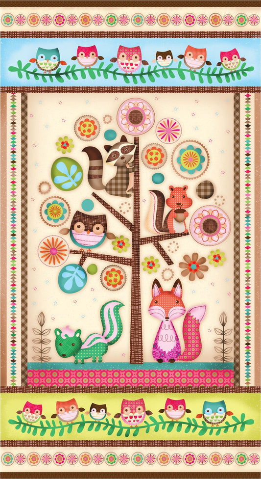 FRIENDLY FOREST PANEL 25345