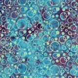 CIRCLES & BUBBLES MIXED BERRY 5181 BATIKS