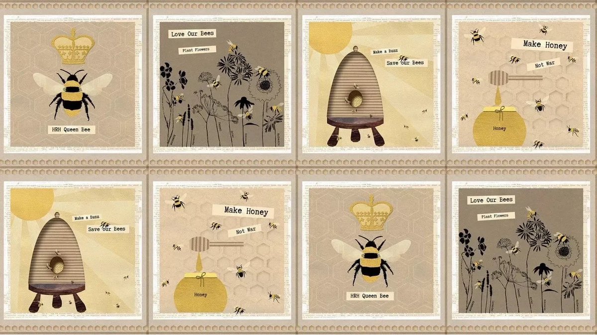 SAVE OUR BEES PANEL E3950P-44