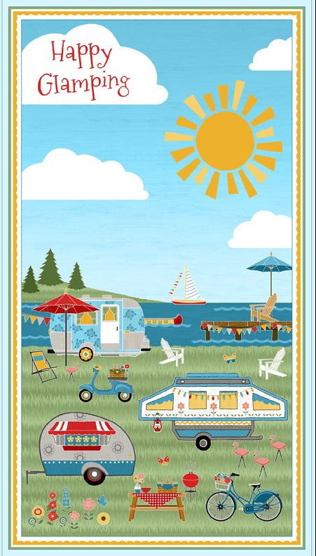 LETS GO GLAMPING! 68409-47 PANEL