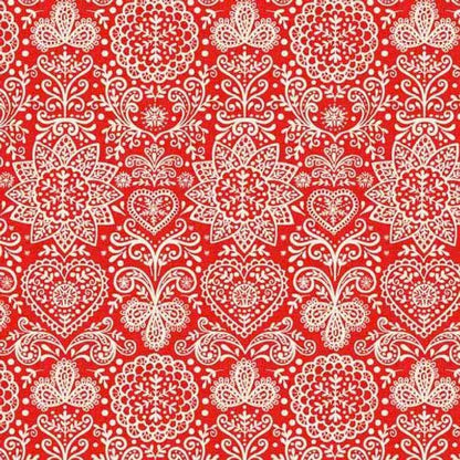 SCANDI 4 - LACE - Red (1784/R)