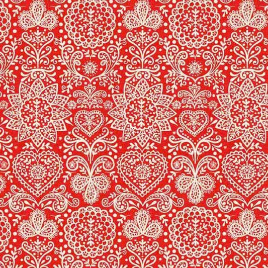 SCANDI 4 - LACE - Red (1784/R)