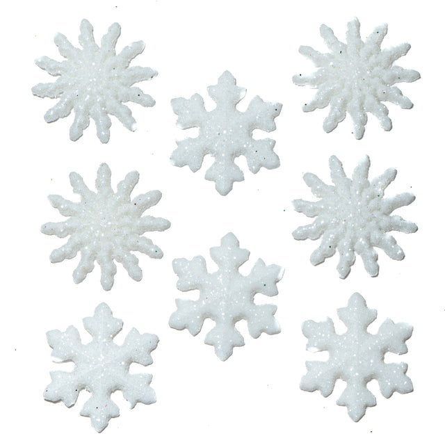 GLITTER SNOWFLAKES