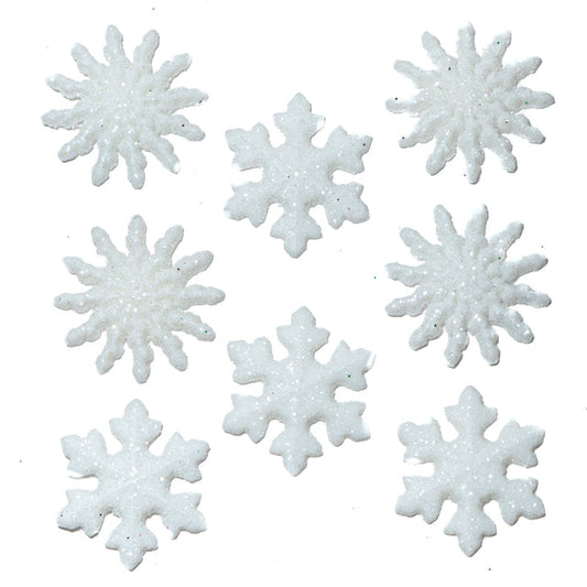 GLITTER SNOWFLAKES