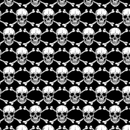 GLOW IN THE DARK CROSSBONE SKULLS 12546G