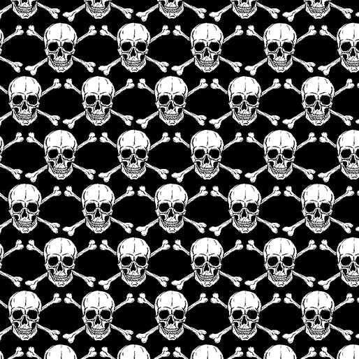 GLOW IN THE DARK CROSSBONE SKULLS 12546G