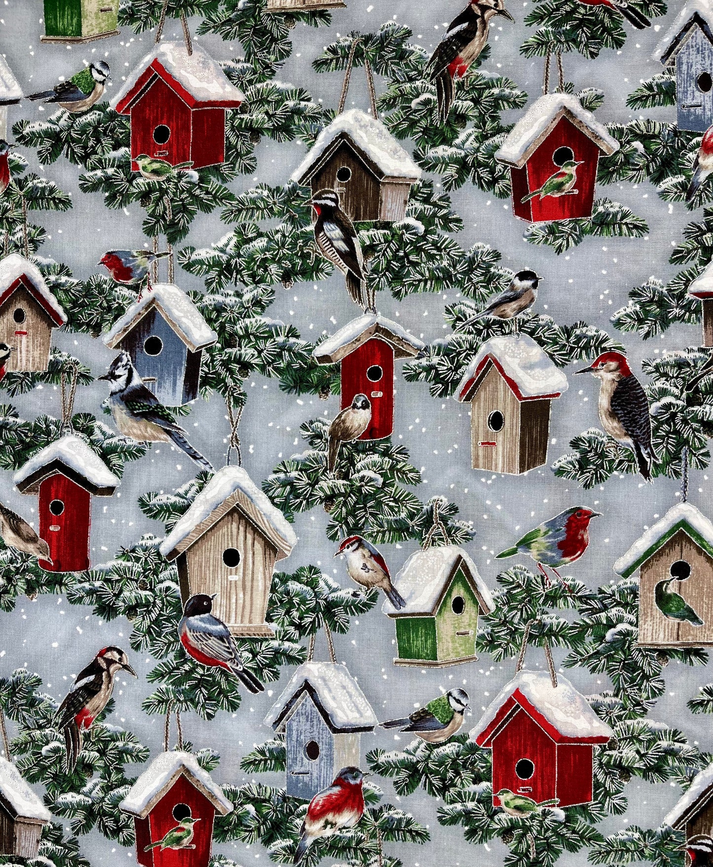 HOLIDAY BIRD HOUSES 7596