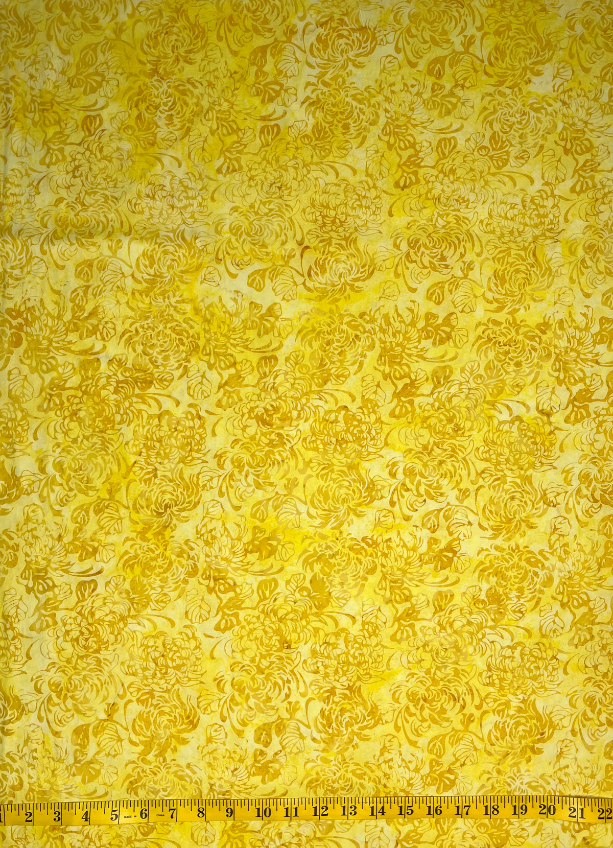 121412190 YELLOW FLORAL